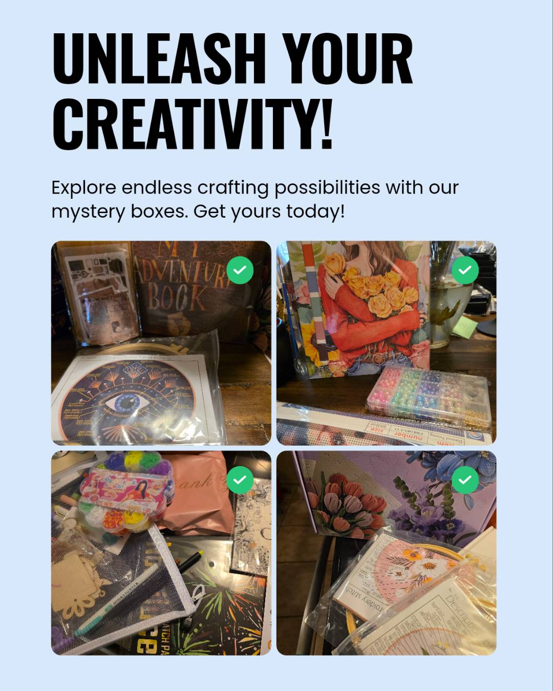 Mystery craft box